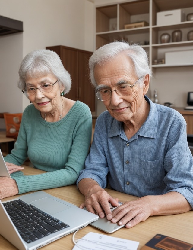 old-couple-using-laptop